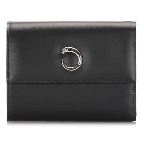 Portafoglio CARTIER Donna PANTHERE In Pelle Nero 